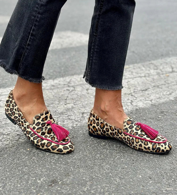 Rihanna - Mocassins met luipaardprint - afbeelding 2