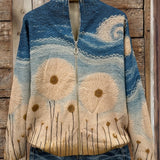 Renate - Vest met paardenbloemmotief - afbeelding 6