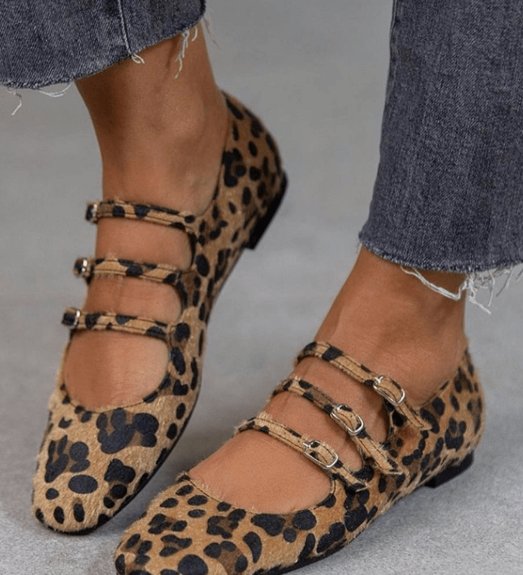Angelie - Schoenen met luipaardprint - afbeelding 3