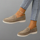 Ava - Comfortabele casual mocassins - Camel