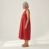 Martina - Mouwloze midi-jurk - afbeelding 3