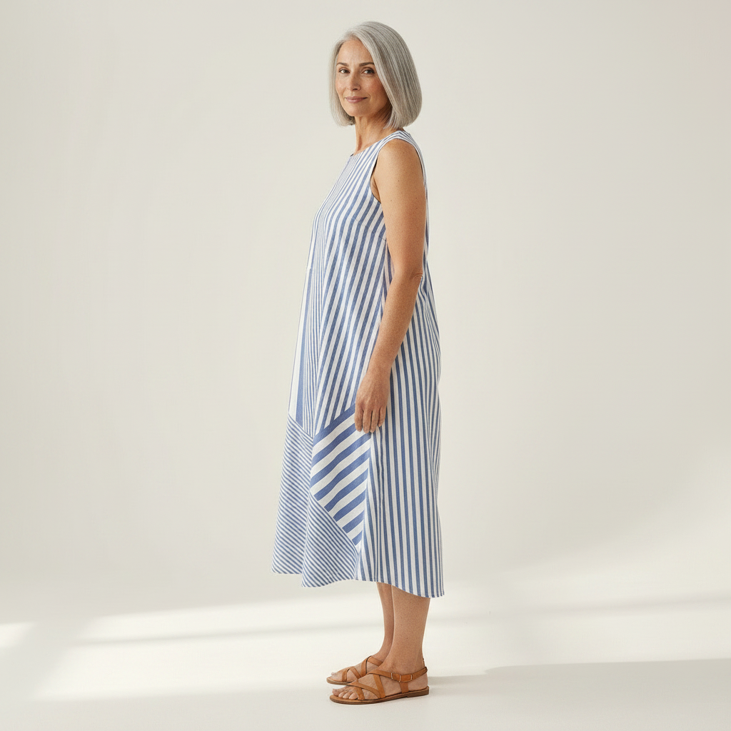Claire - Mouwloze midi-jurk - afbeelding 3