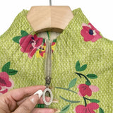 Elke - Groen vest met bloemenpatroon - afbeelding 7