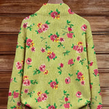 Elke - Groen vest met bloemenpatroon - afbeelding 8