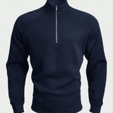 Zip-up met halve rits