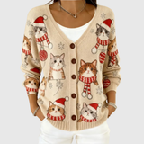 Charlotte - Comfortabele gebreide cardigan met knopen
