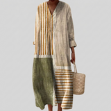 Nina - Mouwloze midi-jurk