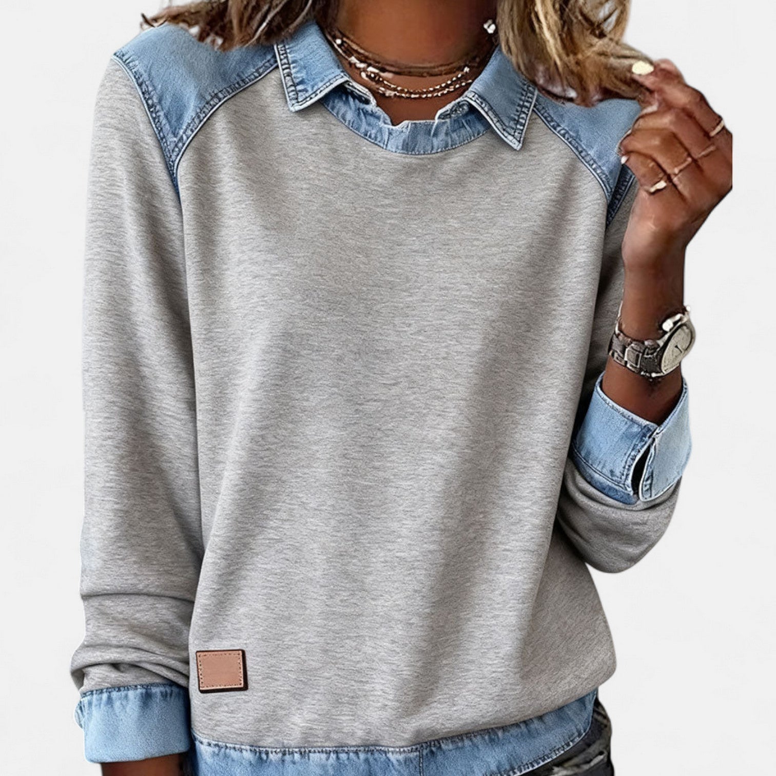 Laluna® | Trendy Lange Mouwen Damestrui