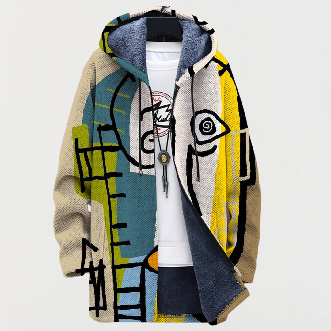 Ida - Jas met abstract patroon