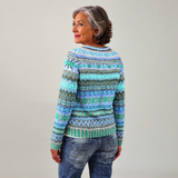 Bethany - Vintage trui - achteraanzicht