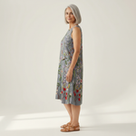 Aria - Mouwloze midi-jurk - afbeelding 3