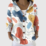 Helene - Comfortabele gebreide cardigan met capuchon