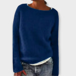 Fiona - Vintage trui - Blauw