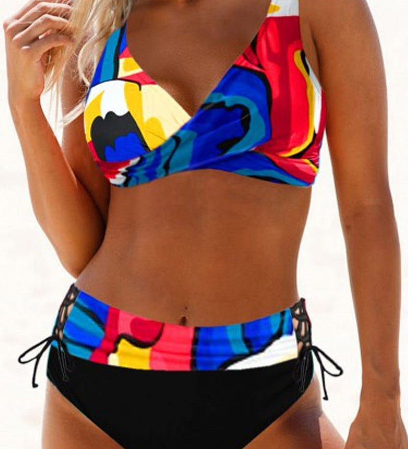 Eva - Vrolijke Kleurrijke Bikini