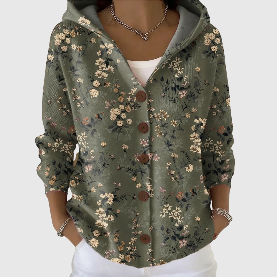 Marlene - Comfortabele gebreide cardigan met capuchon
