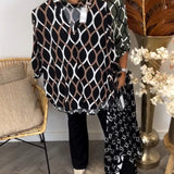 Casual blouse met lange mouwen en print