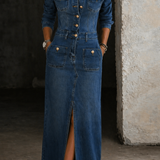 Gaby - Klassiek en comfortabel jeansjack - Blauw