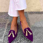 Portia - Boho-instappers met franjes - afbeelding 6