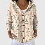 Luise - Comfortabele gebreide cardigan met capuchon