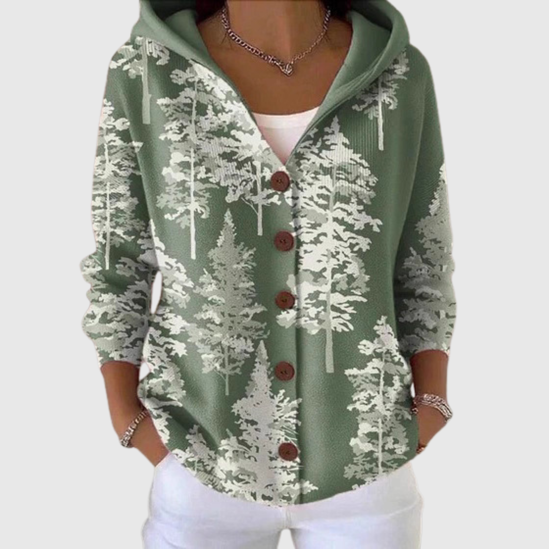 Sophie - Comfortabele gebreide cardigan met capuchon