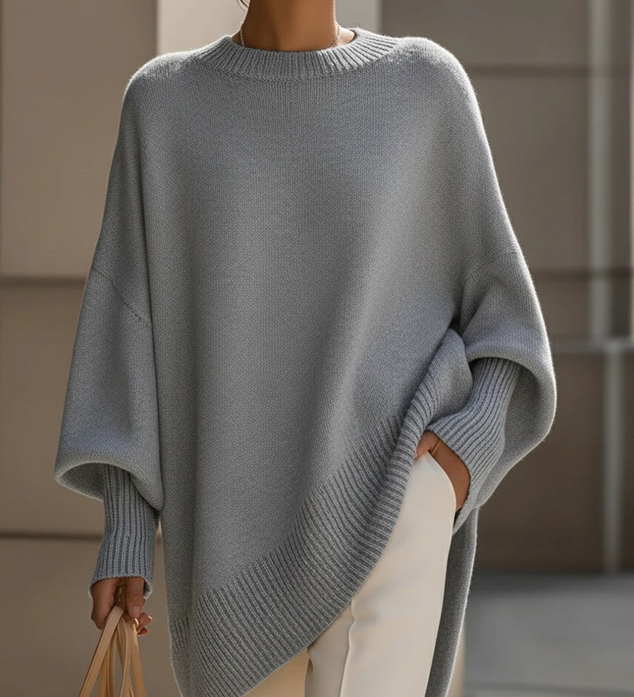Laluna® | Oversized Lange Modieuze Trui