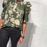 Laluna® | Blouse Pompmouw Ruche