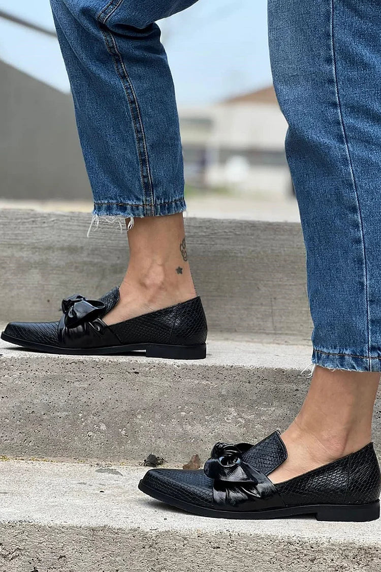 Chelsea - Elegante instappers met strik - afbeelding 5
