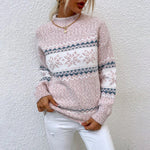 Caroline - Vintage trui - Roze
