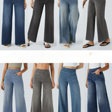 Comfortabele jeans met hoge taille