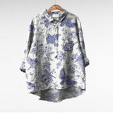 Claire stijlvolle zomerblouse