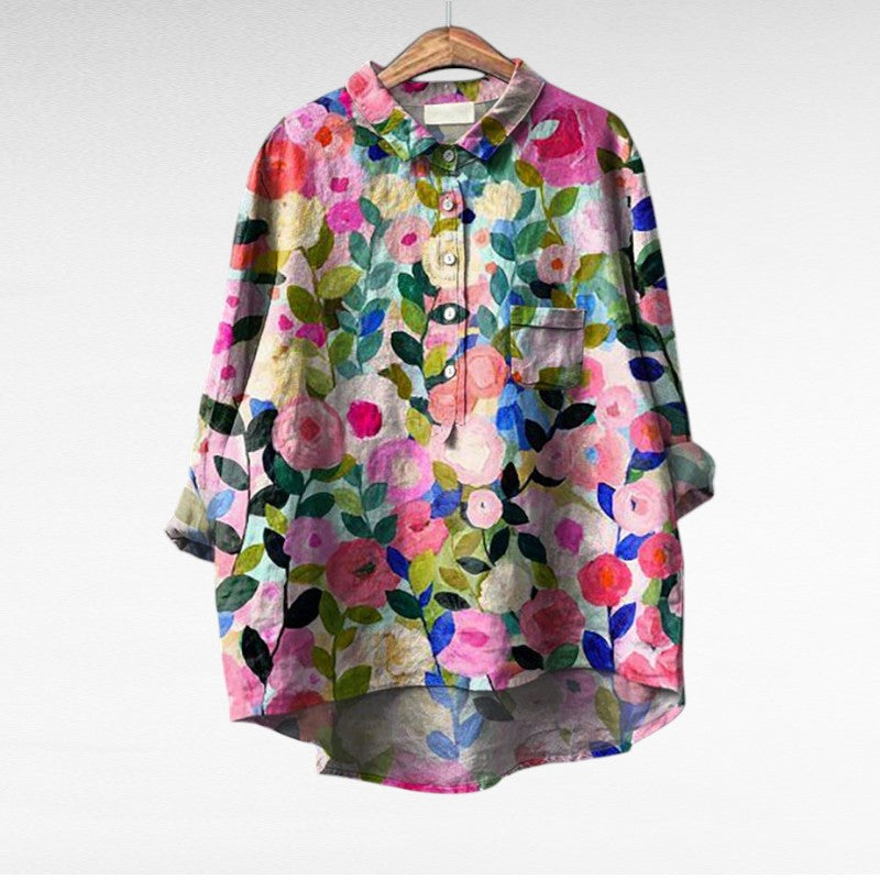 Claire stijlvolle zomerblouse