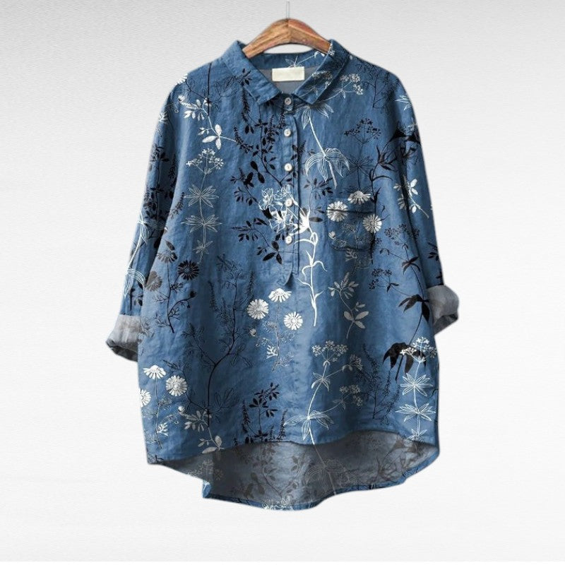 Claire stijlvolle zomerblouse