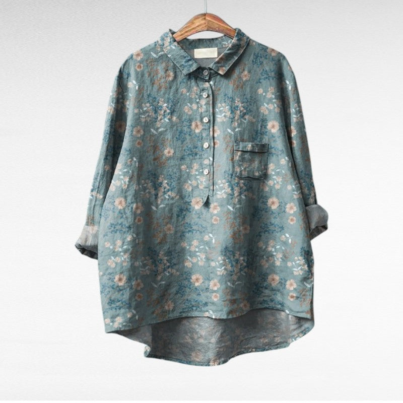 Claire stijlvolle zomerblouse