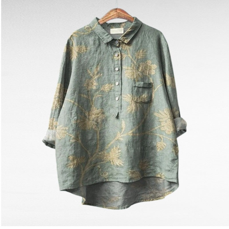Claire stijlvolle zomerblouse