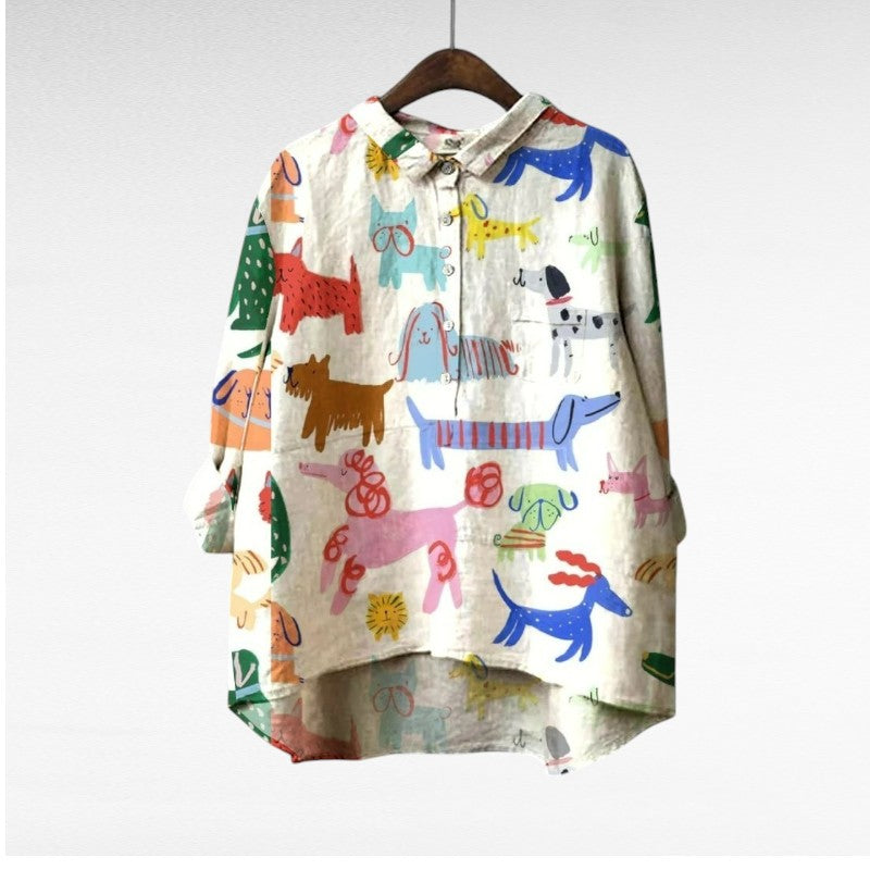 Amélie elegante zomerblouse