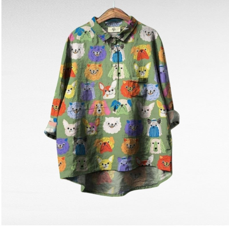 Amélie elegante zomerblouse