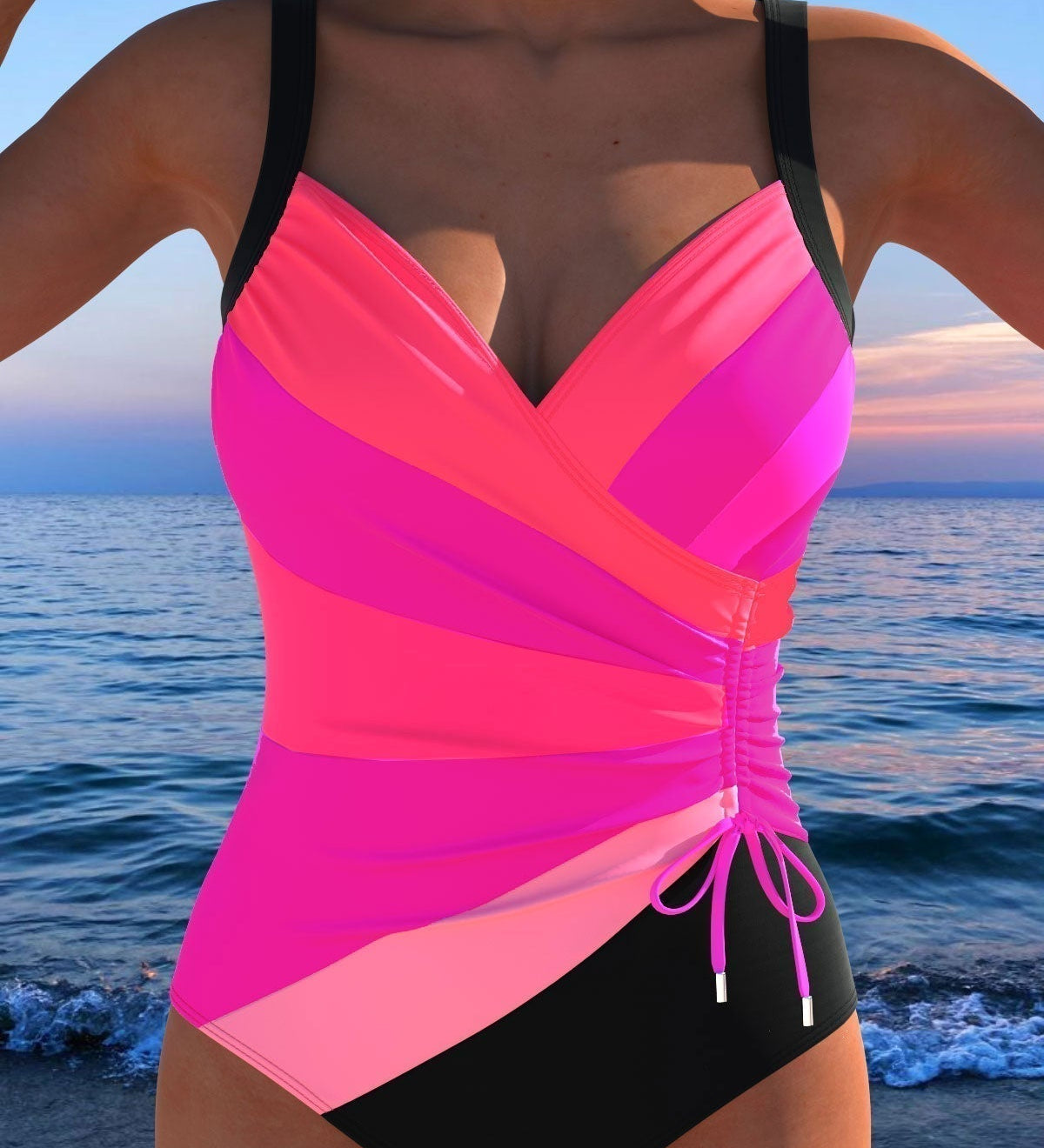 Éloria – Elegante badmode met kleurrijke print