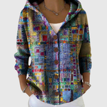 Charlotte - Comfortabele gebreide cardigan met capuchon