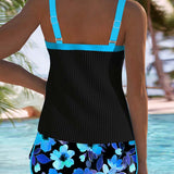 Bregje | Tweedelig Elegant Tankini-Set
