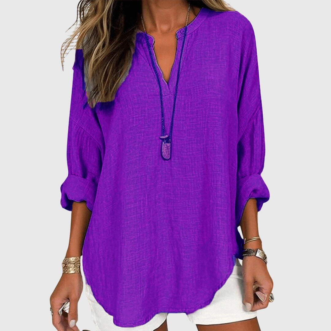 Lenara Elegante en Luchtige Strandblouse