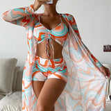Janneke | 3-delig Bikini Set met Print