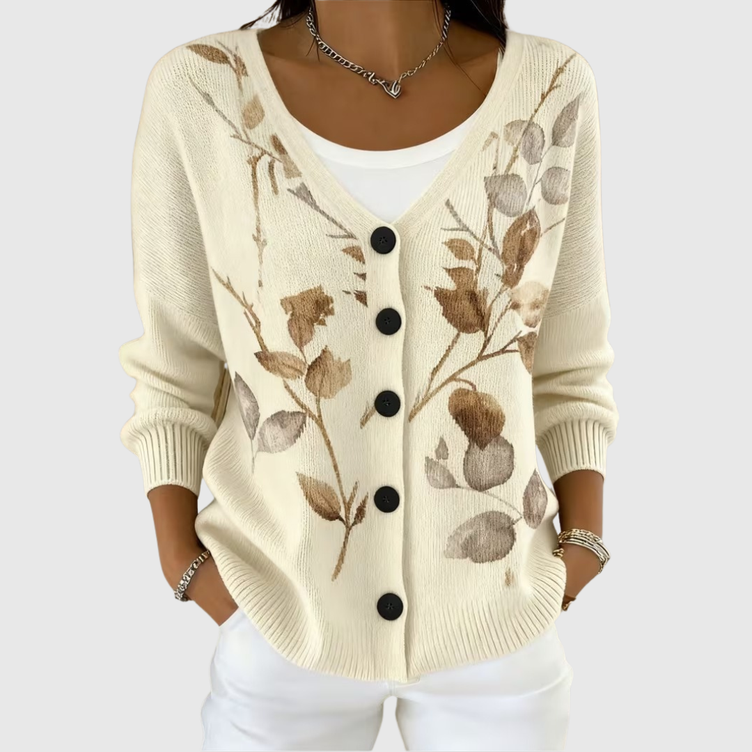 Clara - Comfortabele gebreide cardigan met knopen