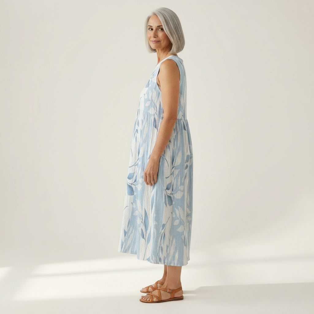 Joy - Mouwloze midi-jurk - afbeelding 3