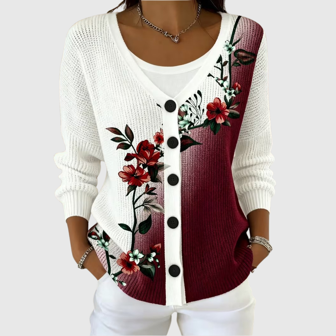 Ida - Comfortabele gebreide cardigan met knopen