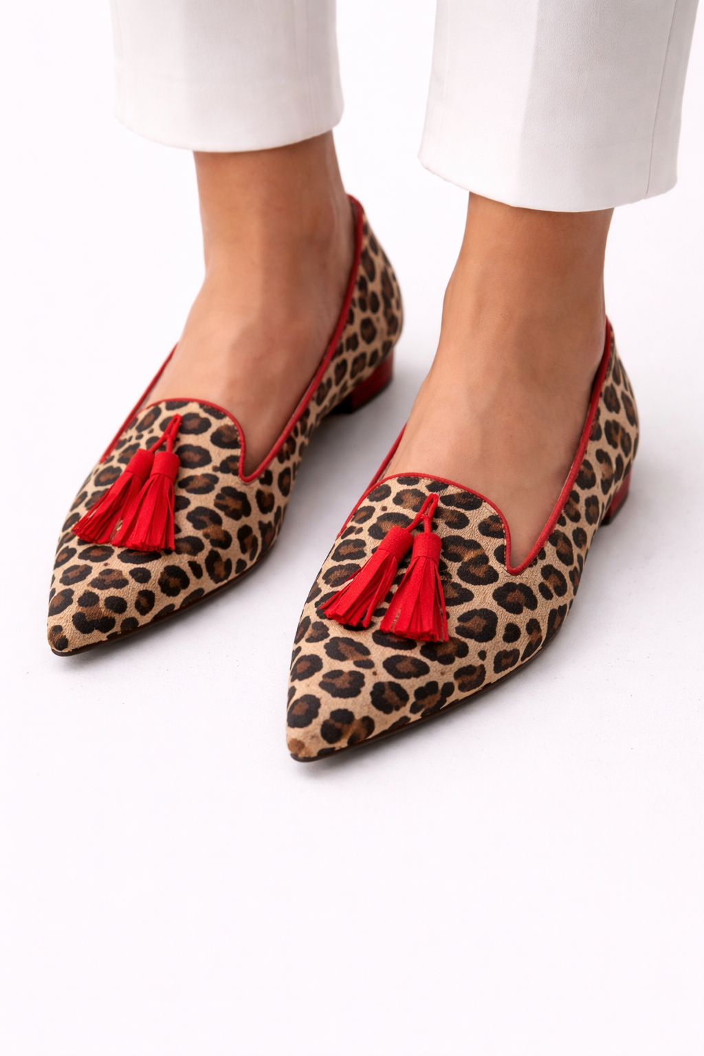 Gelly - Safarimocassins met luipaardprint
