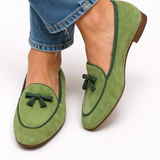 Geneviève - Elegante platte schoenen met strik