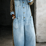 Kim - Denim jumpsuit - Blauw