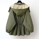 Moderne Tweekleurige Trenchcoat