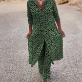Hermine - Knopset - Groen