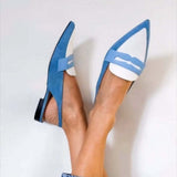 Hellena - Tijdloze elegante mocassins - Blauw (bijna uitverkocht)